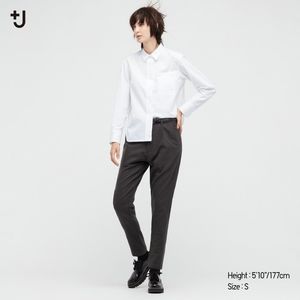 +J Jill Sander Uniqlo Wool & Cashmere Taper Pants